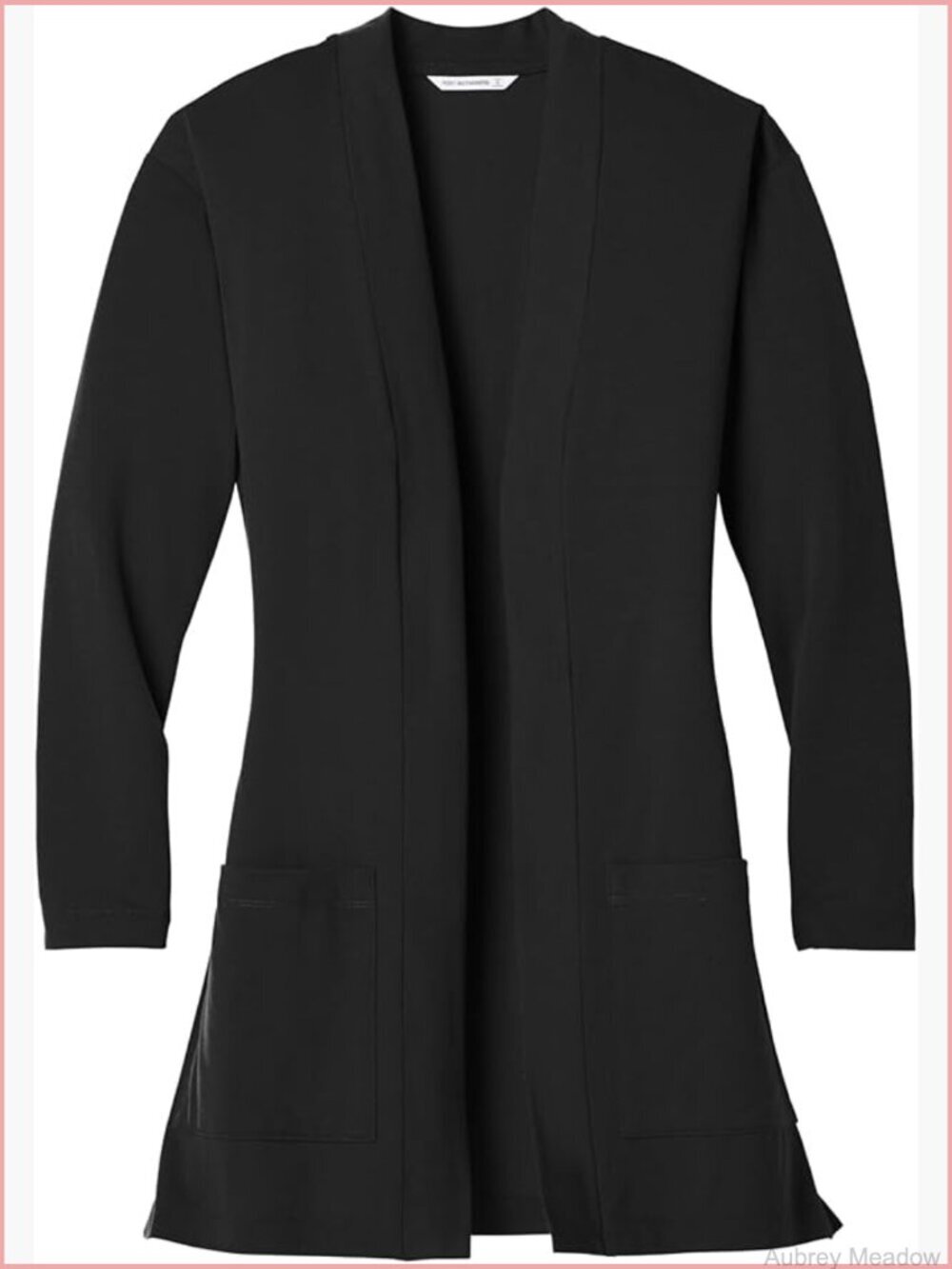 Long Sleeve Cardigan with Pockets Lightweight Knit Open Front Layer